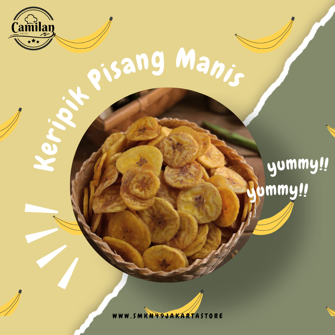 Keripik Pisang Manis 