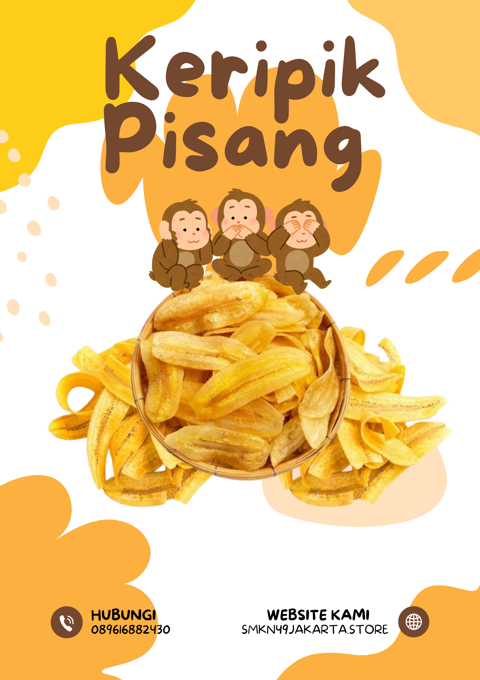 Keripik Pisang Asin