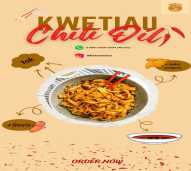 kwetiau chili oil