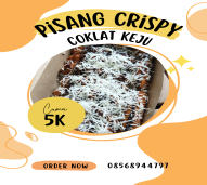 Pisang Crispy Coklat Keju