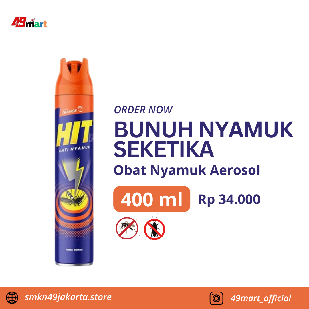 Hit anti nyamuk (orange)